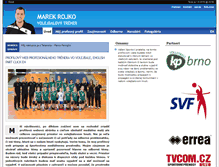 Tablet Screenshot of marekrojko.com